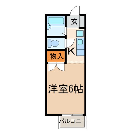 パスウェイシンコーⅡの物件間取画像